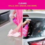 اسپری شیشه پاک کن پینک استاف Window & Glass Cleaner سرکه رز ۷۵۰ میلی