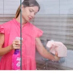 اسپری شیشه پاک کن پینک استاف سرکه رز ۷۵۰ میل