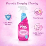 اسپری ضد عفونی کننده سطوح پینک استاف Disinfectant Cleaner ضد باکتری حجم ۸۵۰ میل