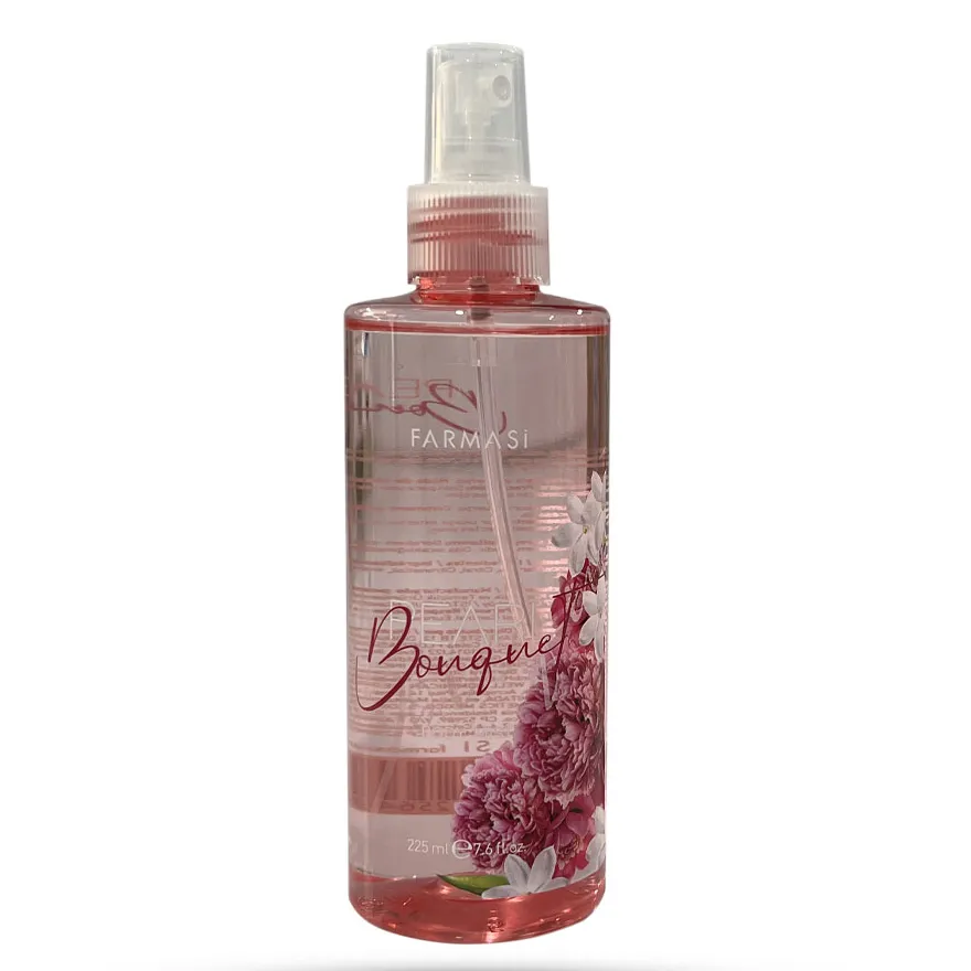 بادی اسپلش زنانه فارماسی Pearl Bouquet با رایحه دسته‌گل مروارید حجم ۲۲۵ میلی‌لیتر