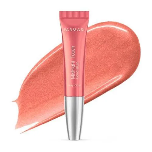 رژگونه مایع پددار فارماسی مدل Midnight Touch رنگ Pinky Cloud حجم 12 میل