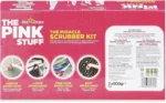 ست اسکرابر برقی پینک استاف مدل Scrubber Kit با دو خمیر پاک‌کننده ۵۰۰ گرمی