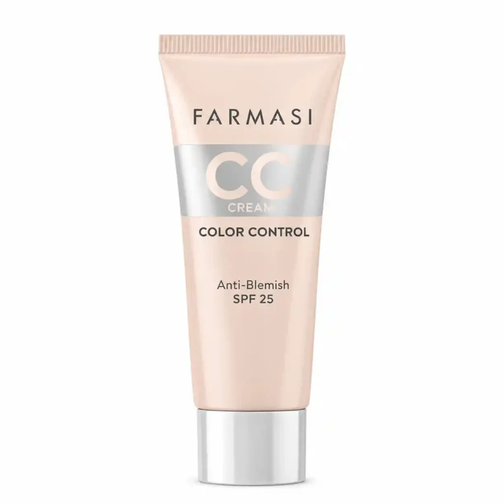 سی سی کرم فارماسی امریکن ضدآفتاب و پوشش‌دهنده SPF25 حجم 30 میل