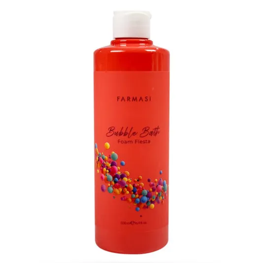 فوم حمام کف‌ساز فارماسی مدل Bubble Bath بدون پارابن حجم 500 میلی‌لیتر