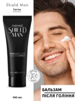 لوسیون افترشیو آرام‌بخش فارماسی Shield Man مردانه با آمینواسید ۱۰۰ میل