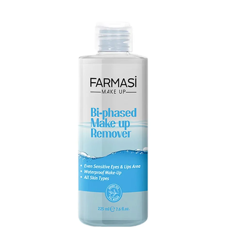 میسلار واتر دو فاز فارماسی Bi-Phased Makeup Remover مناسب آرایش ضد آب 225 میل