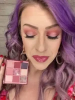 پالت سایه چشم ۹ رنگ فارماسی Rose Dune صورتی مات و شاین