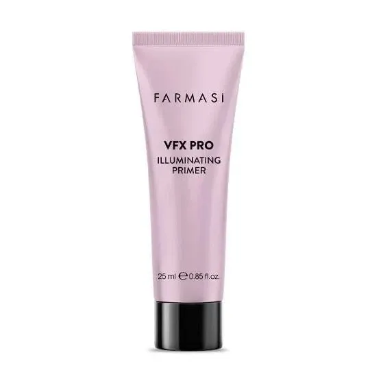 پرایمر فارماسی VFX PRO Illuminating مناسب انواع پوست 25 میل پرایمر فارماسی VFX PRO مدل Illuminating براق کننده مناسب انواع پوست 25 میل