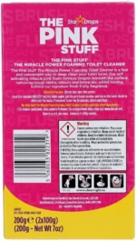 پودر فوم پاک‌ کننده توالت فرنگی پینک استاف Foaming Toilet Cleaner ۳۰۰ گرم