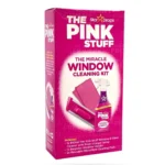 پک شستشوی شیشه پینک استاف Window Cleaning Kit با اسپری سرکه رز