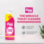 ژل غلیظ ضدباکتری سرویس بهداشتی پینک استاف مدل Miracle Toilet Cleaner