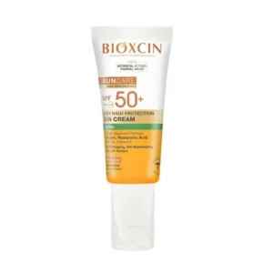 کرم ضد آفتاب رنگی بیوکسین SPF50 مخصوص پوست چرب حجم ۵۰ میل