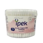 گوش پاک کن ایپک (Ipek) استوانه‌ای ۳۰۰ عددی پنبه خالص
